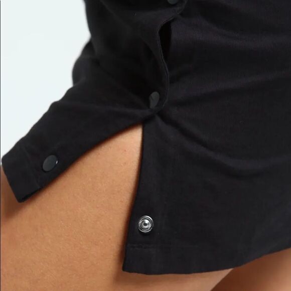 Adidas originals three stripes Cotton short sleeve Logo dress Sz XS - Picture 9 of 14